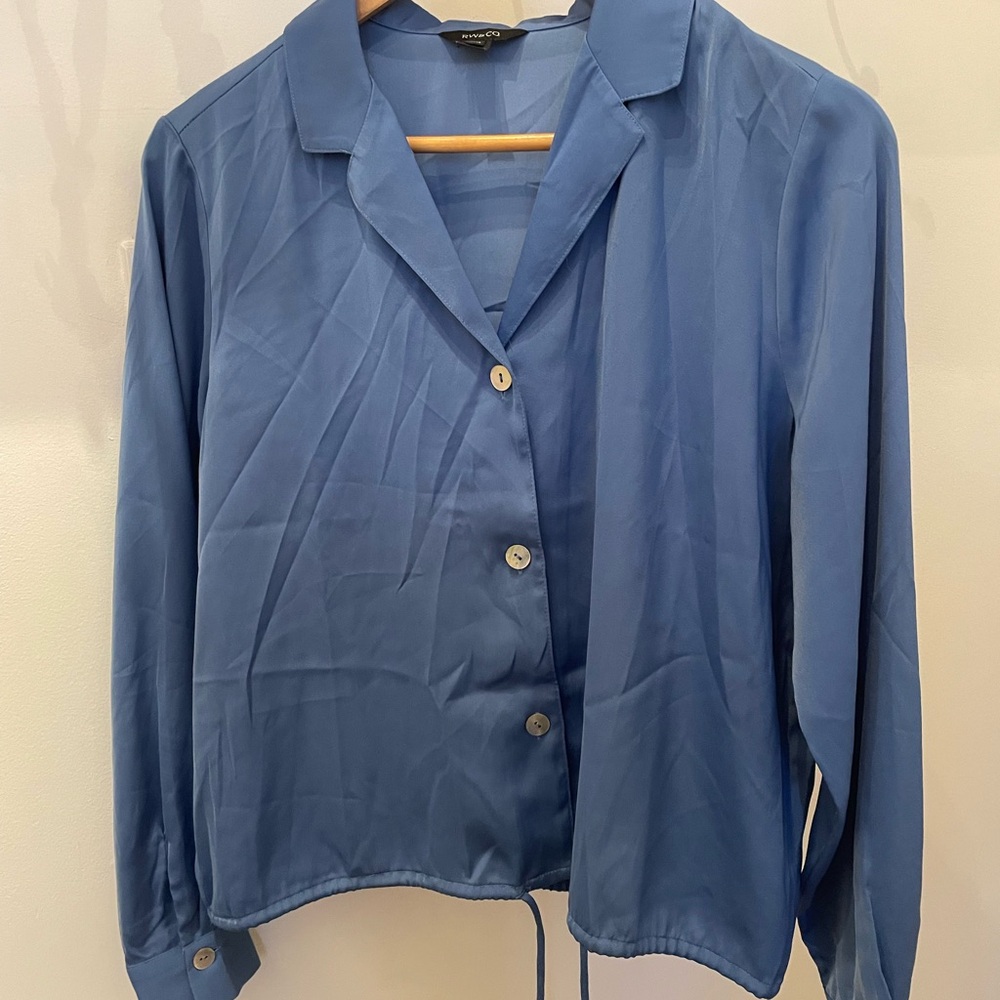 RW&CO. Elegant Blue Shirt